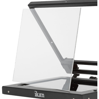 ikan Replacement Glass for PT1200, PT-ELITE-V2 & PT-ELITE-PRO Teleprompters (11.75 x 8.75")