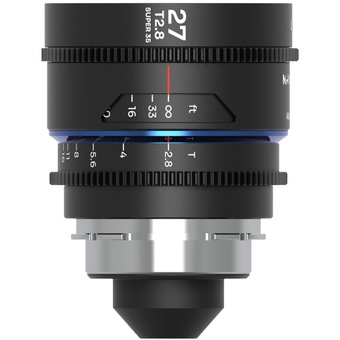 Laowa Nanomorph Anamorphic 27mm T2.8 1.5x S35 Lens (PL Default + EF Mount, Blue)