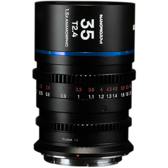 Laowa Nanomorph Anamorphic 35mm T2.4 1.5x S35 Lens (DL Mount, Blue)