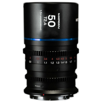 Laowa Nanomorph Anamorphic 50mm T2.4 1.5x S35 Lens (L Mount, Blue)