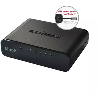 Edimax 5 Port 10/100/1000 Gigabit Desktop Switch