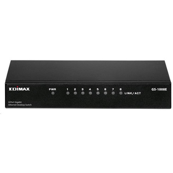 Edimax GS-1008E 8 Port 10/100/1000 Gigabit Desktop Switch