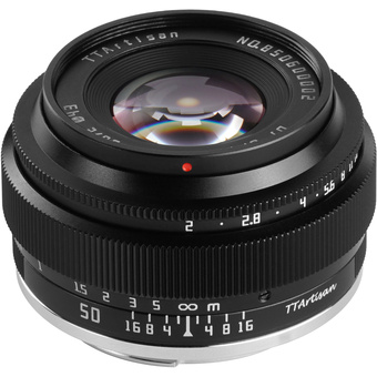 TTArtisan 50mm f/2 Full Frame Lens (EOS M Mount)