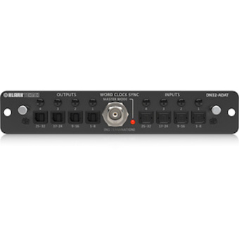 Klark Teknik DN32-ADAT - ADAT Expansion Module with up to 32 Record/Playback Channels