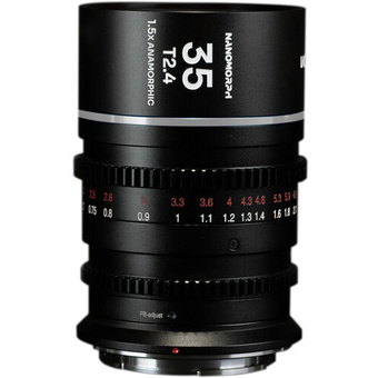Laowa Nanomorph Anamorphic 35mm T2.4 1.5x S35 Lens (MFT Mount, Silver)