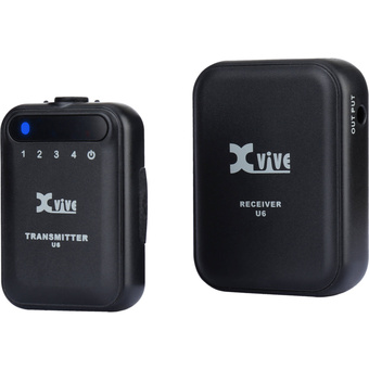 Xvive Audio U6 Compact Digital Wireless Microphone System for Cameras and Smartphones (2.4 GHz)