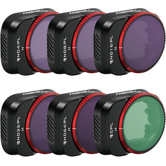Freewell Bright Day Lens Filter Bundle for DJI Mini 3 Pro (6-Pack)