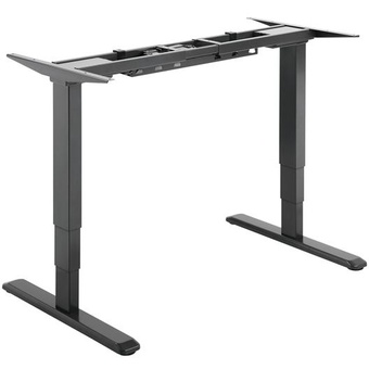 Brateck Dual Motor Electric Sit-Stand Desk Frame (Black)