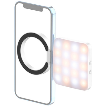 Ulanzi LT010 Smartphone Magsafe Selfie Flip Light (White)