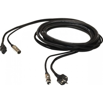 Proel 10A Mains Lead+Signal FIEC+MXLR to TAPON+FXLR (10m)