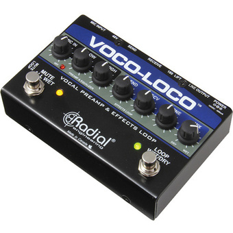 Radial VOCO-LOCO - Effects Switcher for Voice or Instrument