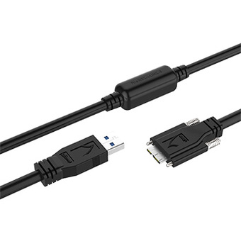 Newnex Firenex USB 3.0 Active Cable A/M to Micro B/M w/ Slim Profile Repeater (12m)