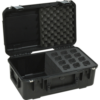 SKB iSeries Waterproof Case for 12 Mics and Cables
