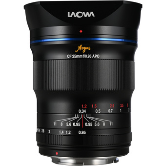 Laowa Argus 25mm f/0.95 CF APO Lens (Canon EOS M)