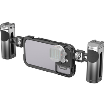 SmallRig 4076 Mobile Video Cage Kit (Dual Handheld) for iPhone 14 Pro
