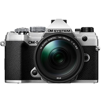 OM System OM-5 Mirrorless Camera w/ 14-150mm Lens (Silver)