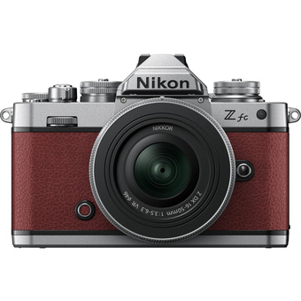 Nikon Z fc Mirrorless Digital Camera with Nikkor Z 16-50mm Lens (Crimson Red)