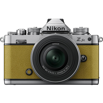 Nikon Z fc Mirrorless Digital Camera with Nikkor Z 16-50mm Lens (Mustard Yellow)