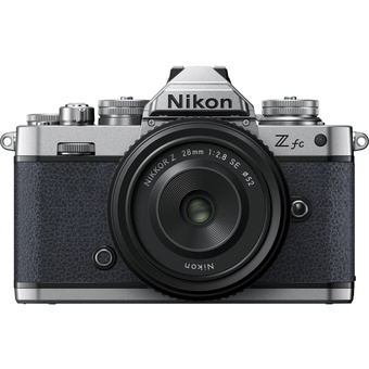 Nikon Z fc Mirrorless Digital Camera with Nikkor Z 28mm f/2.8 Lens (Midnight Grey)