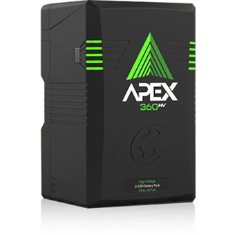Core SWX APEX 360 High-Capacity 29.6V/367Wh High-Voltage Li-Ion V-Mount Battery (Helix Compatible)