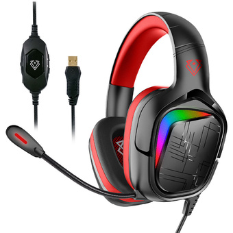 Vertux Miami High Performance 7.1 Stereo Sound Pro Gaming Headset (Red)