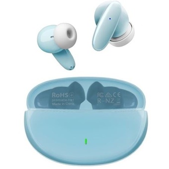 Promate Lush In-Ear HD Bluetooth Earbuds With Intellitouch & 230mAh Charging (Blue)