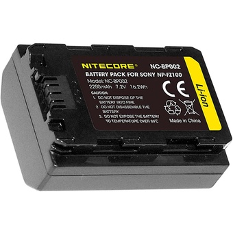 Nitecore NC-BP002 - Sony FZ100 Battery