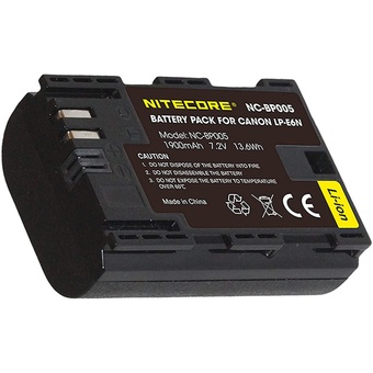 Nitecore NC-BP005 - Canon LPE6N Battery