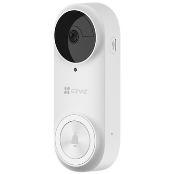 EZVIZ WiFi 2K Video Doorbell with Ultra-Wide Field of View and 2-Way Talk