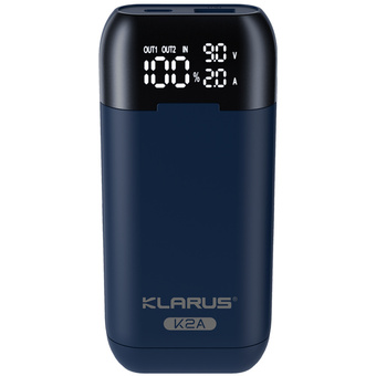 Klarus K2A Intelligent Dual-Battery 3-In-1 Powerbank