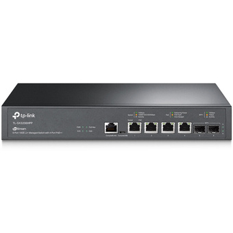 TP-Link JetStream TL-SX3206HPP 4-Port PoE++ Compliant 10G Managed Network Switch with 10G SFP+