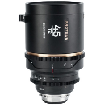 Laowa Proteus 45mm T2.0 2X Anamorphic Lens with EF Adapter (PL Mount, Amber, Feet)