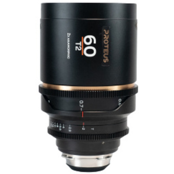 Laowa Proteus 60mm T2.0 2X Anamorphic Lens with EF Adapter (PL Mount, Amber, Feet)