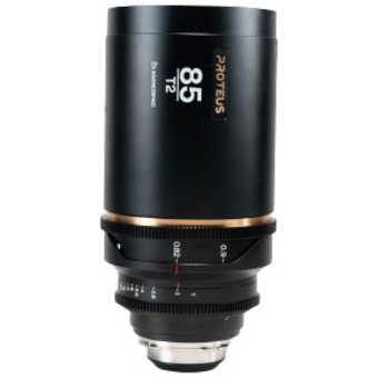 Laowa Proteus 85mm T2.0 2X Anamorphic Lens with EF Adapter (PL Mount, Amber, Feet)