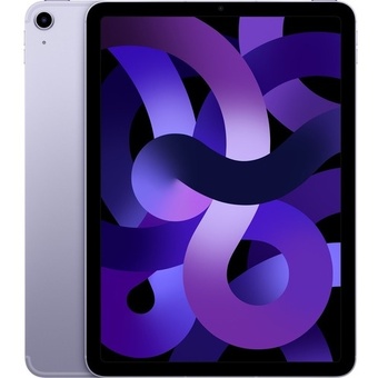Apple 10.9" iPad Air (5th Gen, Wi-Fi + Cellular, Purple, 64GB)