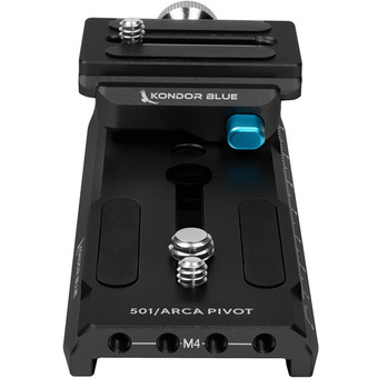 Kondor Blue 501/Arca-Type Pivot Camera Plate for Ronin Gimbals (Raven Black)