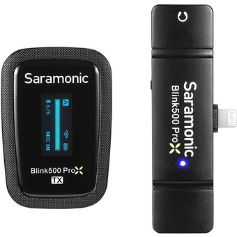 Saramonic Blink500 ProX B3 2.4G Dual Channel Wireless Microphone System (1TX, Lightning)