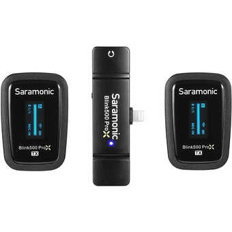 Saramonic Blink500 ProX B4 2.4G Dual Channel Wireless Microphone System (2TX, Lightning)