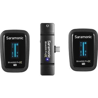 Saramonic Blink500 ProX B6 2.4G Dual Channel Wireless Microphone System (2TX, USB-C)