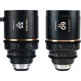 Laowa Proteus 35mm and 60mm 2X Anamorphic 2-Lens Bundle with EF Adapter (Arri PL, Amber, Feet)