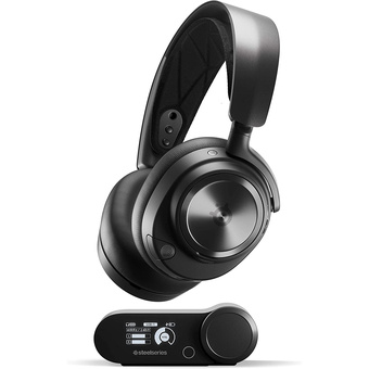 SteelSeries Arctis Nova Pro Wireless Headset for PC and Playstation (Black)