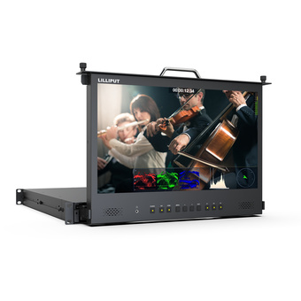 Lilliput RM-1731S 17.3" Pull-out 1RU Rackmount HDMI Monitor