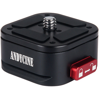 ANDYCINE A-QRP-03 Quick Release Camera Plate Tripod Adapter with 1/4"-20 Screw