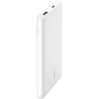 Belkin Boost Charge USB Type-C Power Bank (10,000mAh, 18W, White)