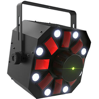 Chauvet DJ Swarm 5 FX ILS 3-in-1 Multi-Effects with Derby, Lasers, and Strobe