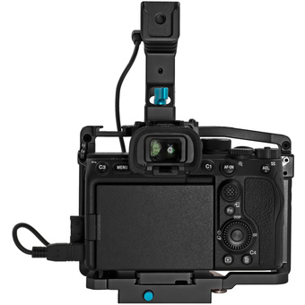 Kondor Blue Full Camera Cage with Top Handle for Sony a1/a7 Series (Raven Black)
