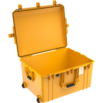 Pelican 1637Air Gen 2 Wheeled Hard Case with Liner, No Insert (Yellow)