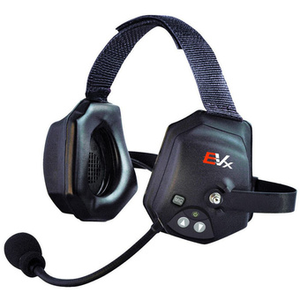 Eartec EVADE XTreme EVXTM Industrial Full-Duplex Wireless Intercom Dual-Ear Master Headset