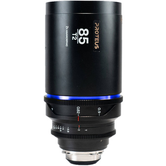 Laowa Proteus 85mm T2.0 2X Anamorphic Lens with EF Adapter (PL Mount, Blue, Feet)