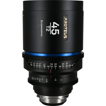 Laowa Proteus 45mm T2.0 2X Anamorphic Lens with EF Adapter (PL Mount, Blue, Feet)